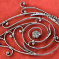 Wrought Iron Gate Decorative Ornament Forged Groupware Element For Wrought iron Gate  railing Or fence decoration Ornament